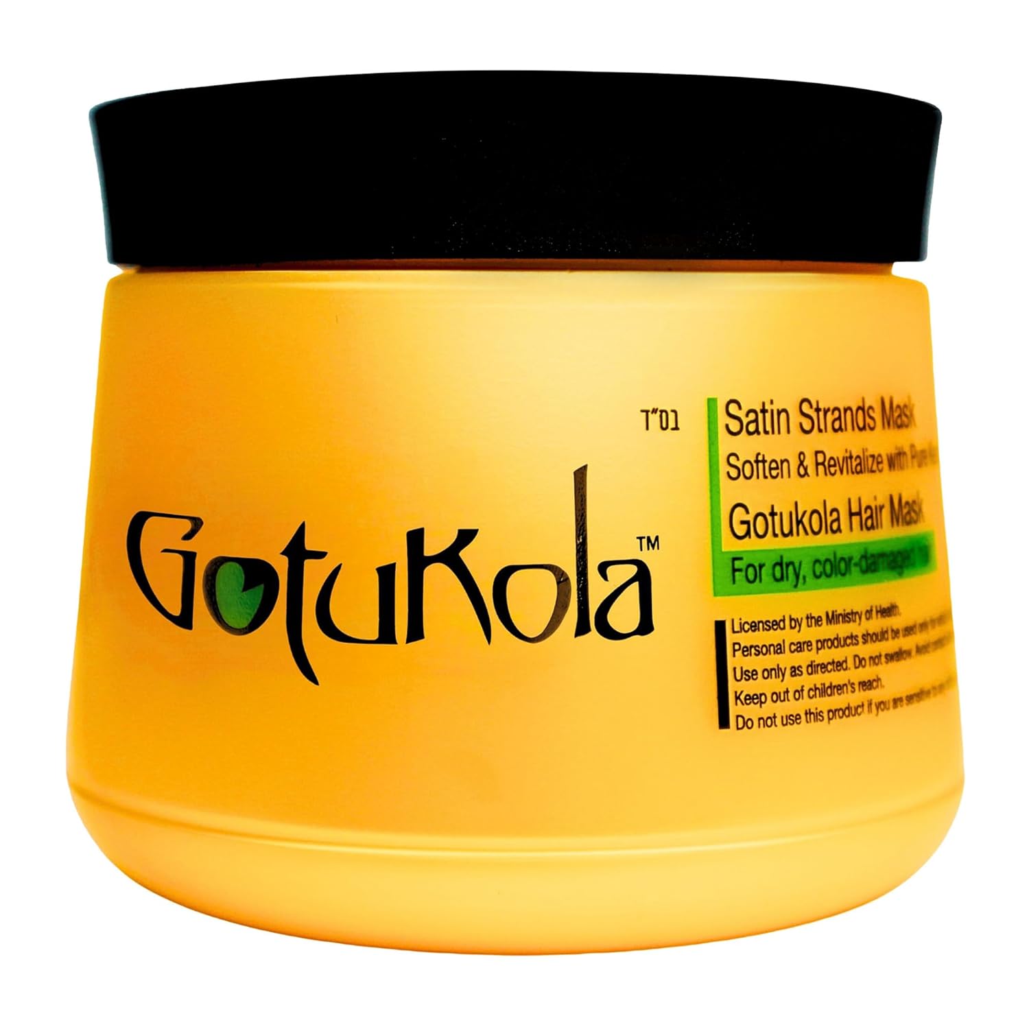 Satin Strands Mask for Dry, Color Damaged Hair ā Deep Conditioner Hair Treatment Softens Dry Hair, Repairs Damage, & Revitalizes Scalp ā Gotu Kola Herb, Essential Oils, & Keratin Hair Mask