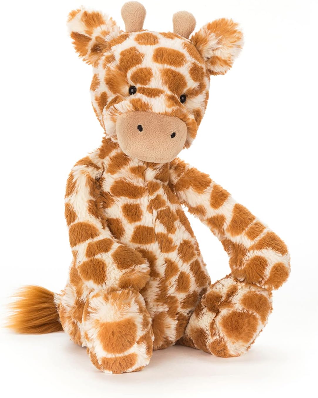 Jellycat Bashful Giraffe Stuffed Animal, Medium 12 inches - Safari Plush Toy - Classic Children's Gift