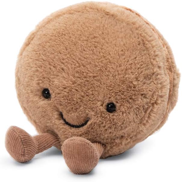 Jellycat Amuseables Chocolate Macaron Food Plush