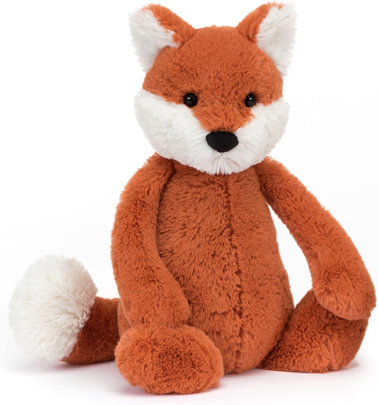 Jellycat Bashful Fox Cub Stuffed Animal, Medium 12 inches - Woodland Plush Toy - Classic Children's Gift