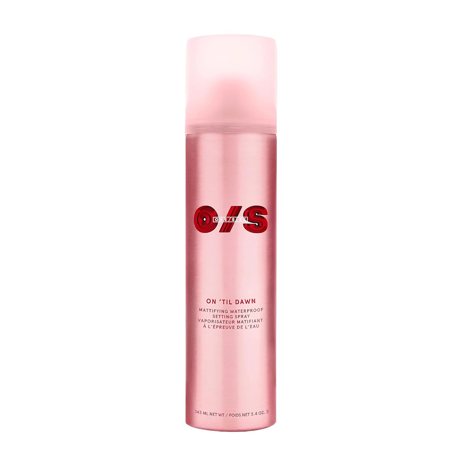 One Size On ‘Til Dawn Mattifying Waterproof Setting Spray Full,16-Hour Hold (3.4 oz / 143 mL)