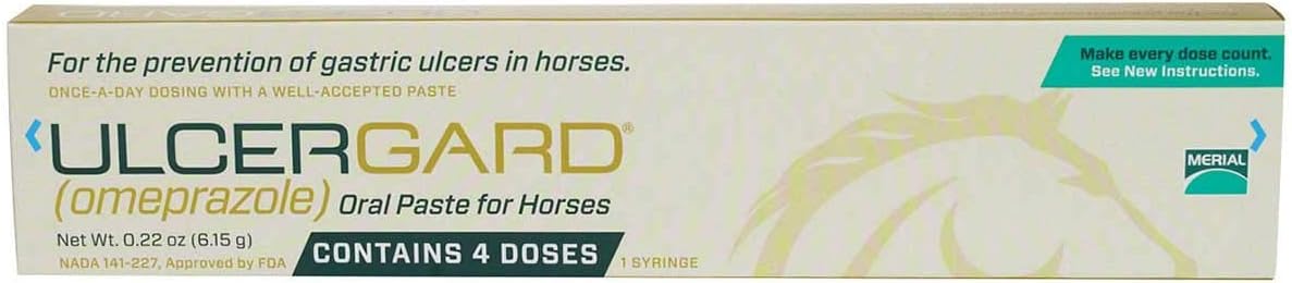 6 Pack Ulcergard (Omeprazole) Oral Paste Syringe (13.68 Gm)