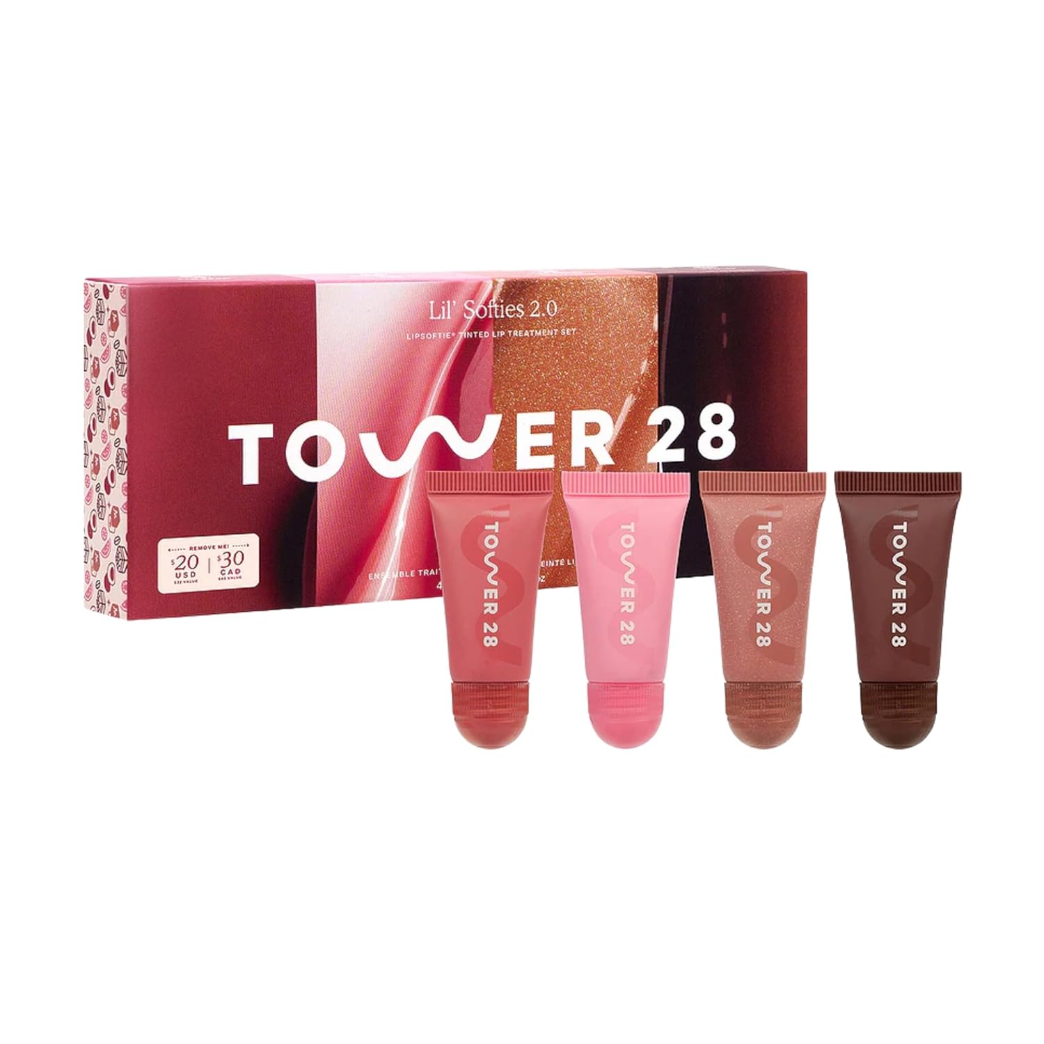 Tower 28 Beauty Mini Lil Softies Tinted Lip Treatment Set
