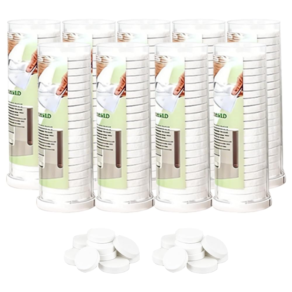 LiveFull Towel Refills for Hot Face Towel Heater Machine, 180 Pcs Disposable Compressed Face Towels for Smart Towel Warmer, 9 Buckets, 20 Pcs Per Bucket
